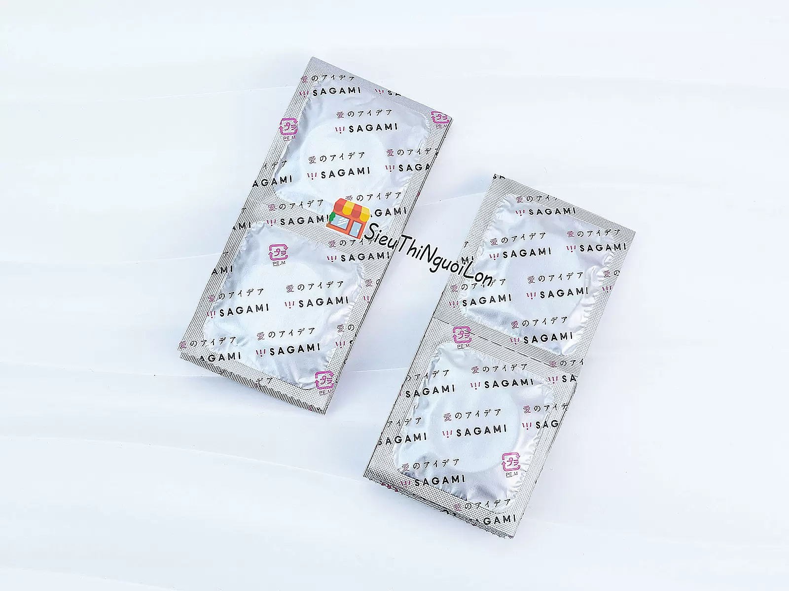 Bao cao su Sagami Tight-Fit hộp 12 bao thiết kế siêu mỏng