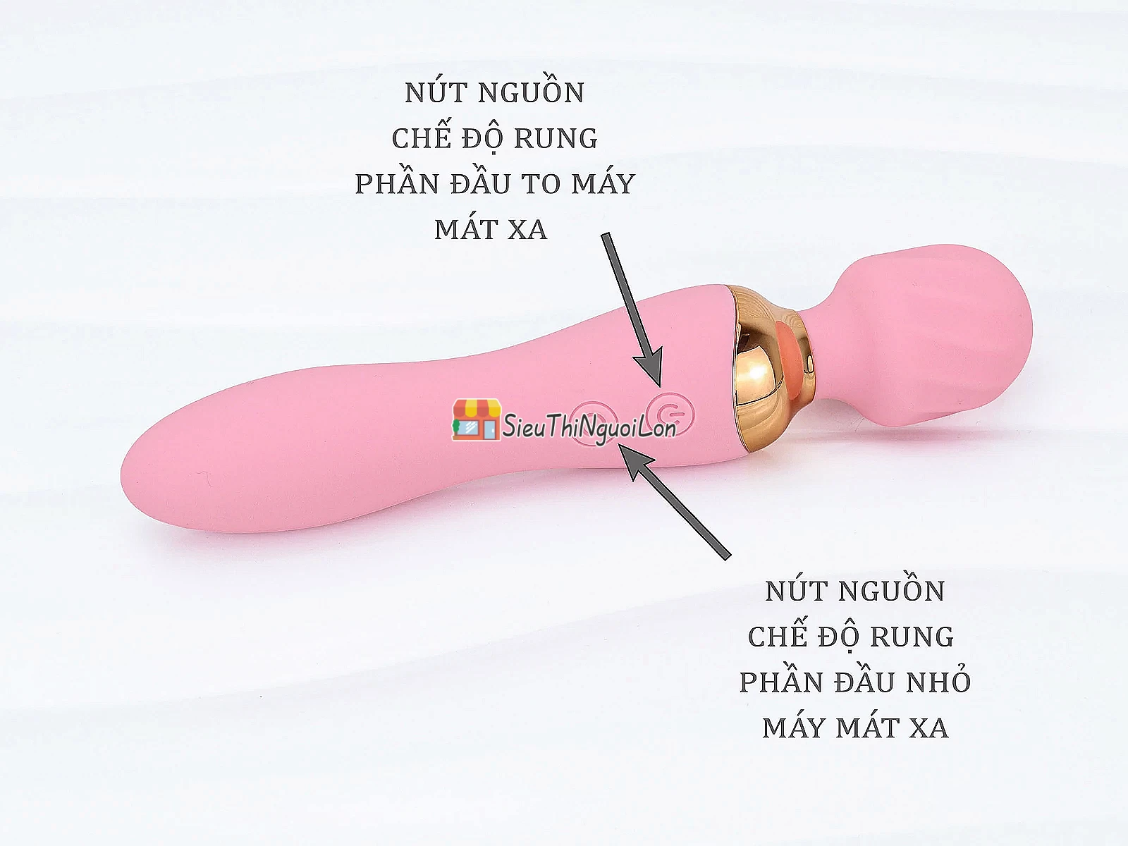 Máy massage điểm G rung kích thích hai đầu