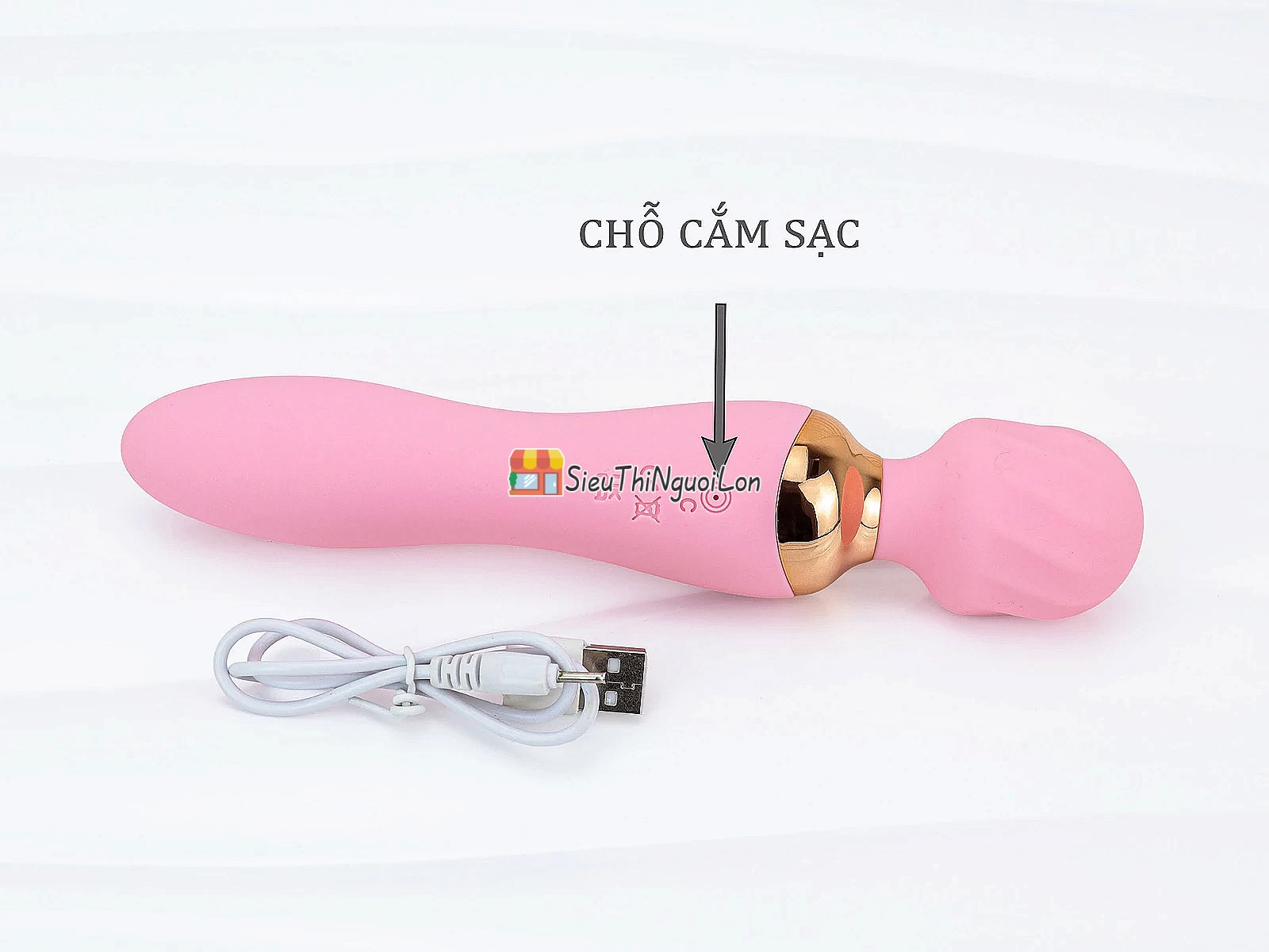 Máy massage điểm G rung kích thích hai đầu
