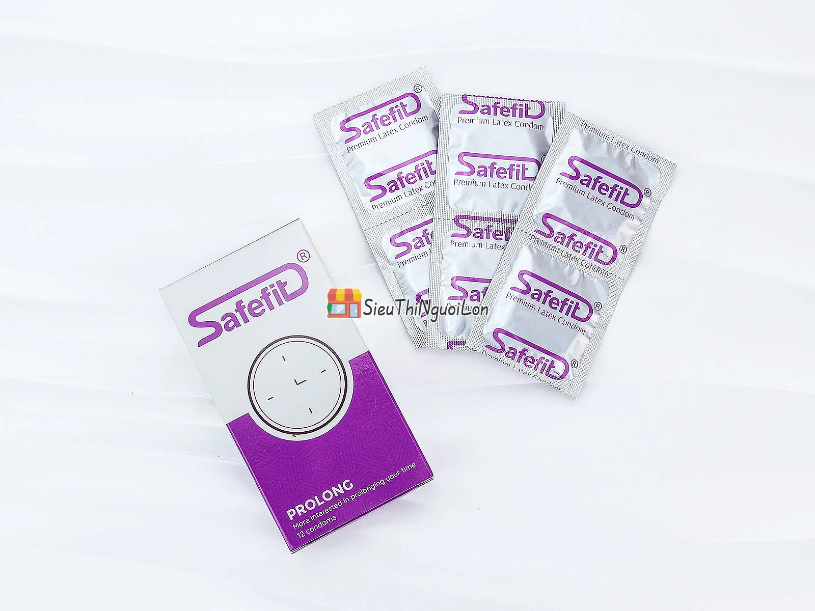 Bao cao su SafefitD Prolong – hỗ trợ kéo dài cuộc yêu