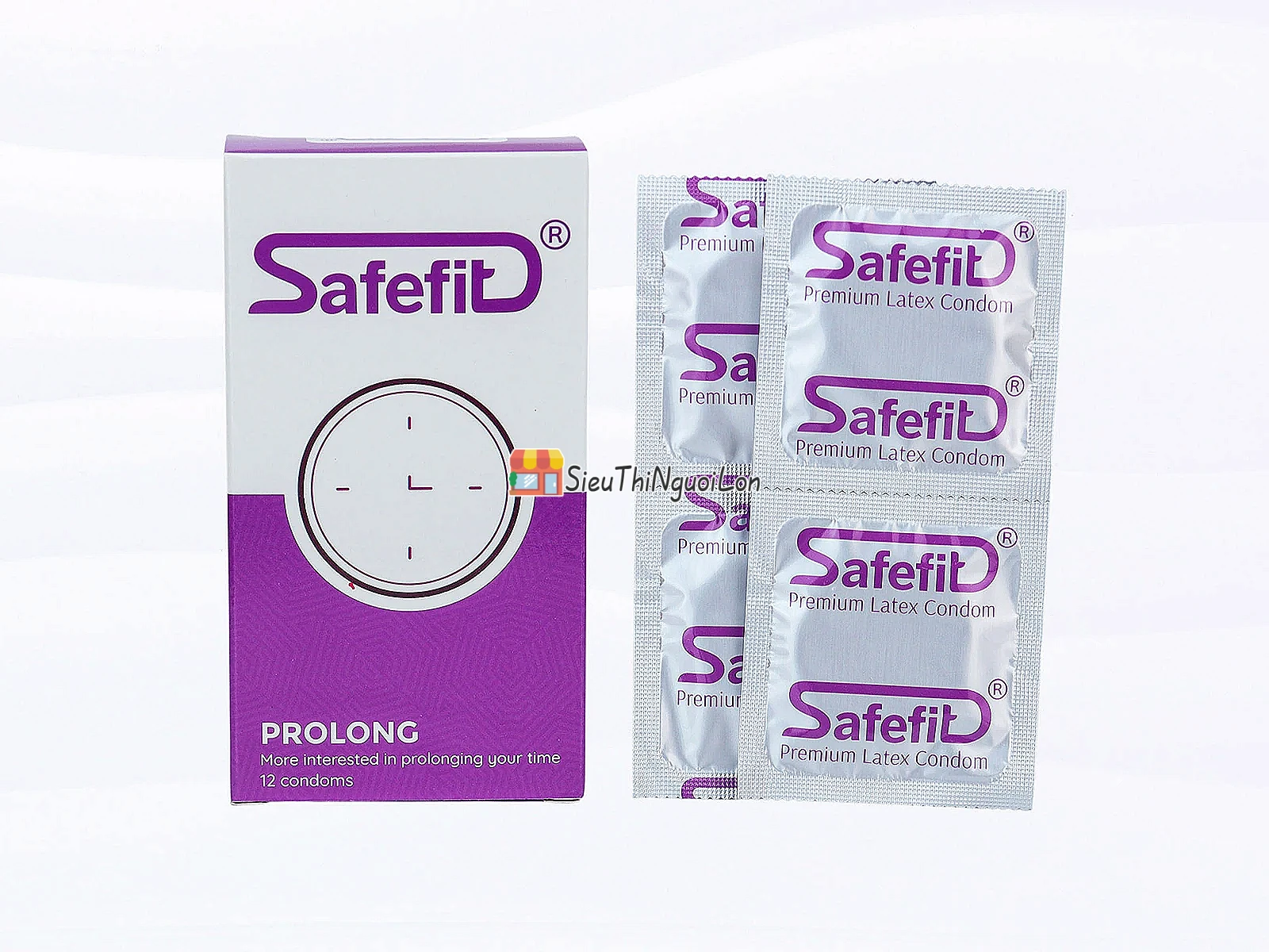 Bao cao su SafefitD Prolong – hỗ trợ kéo dài cuộc yêu