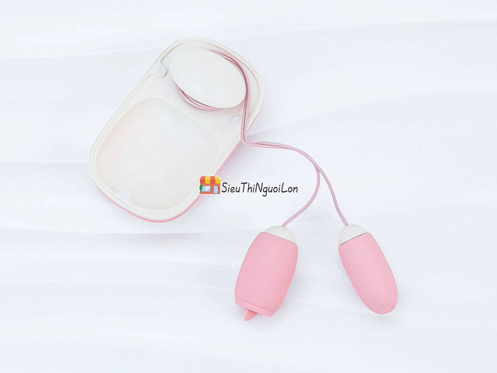 Trứng rung Vibrator Magic Box – 2 đầu trứng và lưỡi liếm