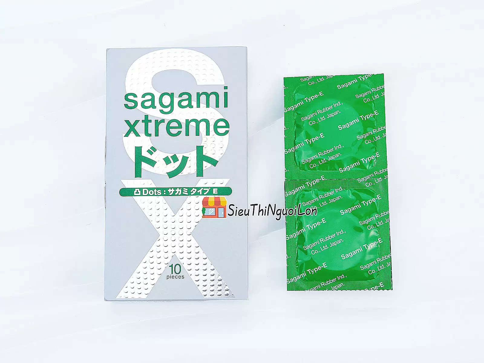 Bao cao su Sagami Xtreme White Nhật Bản 10 bao