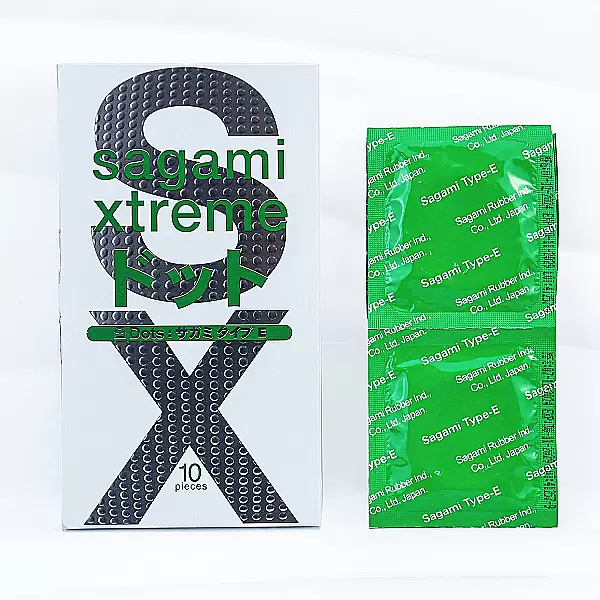 Bao cao su Sagami Xtreme White 10 bao – mỏng mềm Nhật