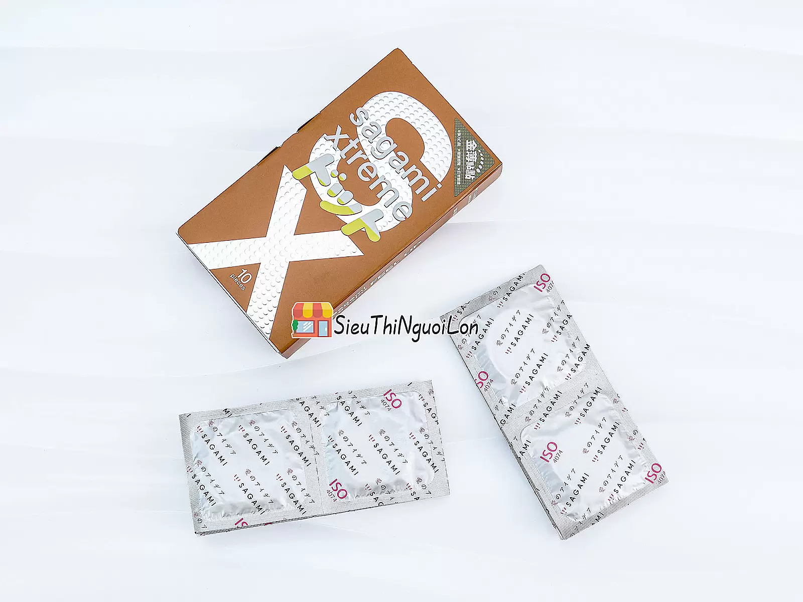 Bao cao su có gai Sagami Xtreme Feel Up 10 bao