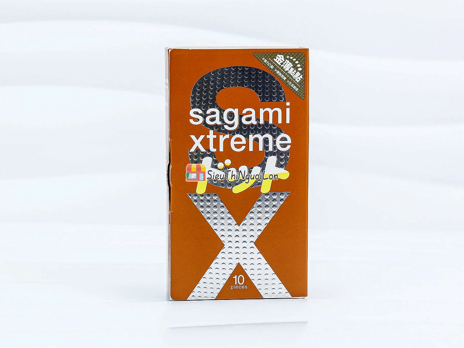 Bao cao su gai Sagami Xtreme Feel Up hộp 10 bao – siêu mỏng