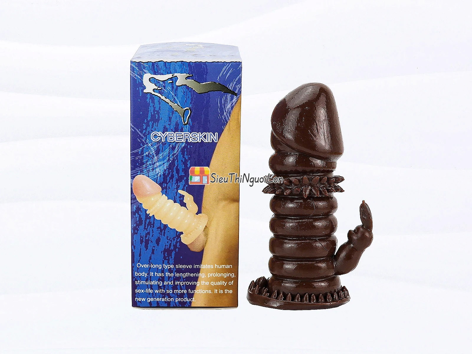 Bao cao su đôn dên có nhánh gai siêu mềm B0801