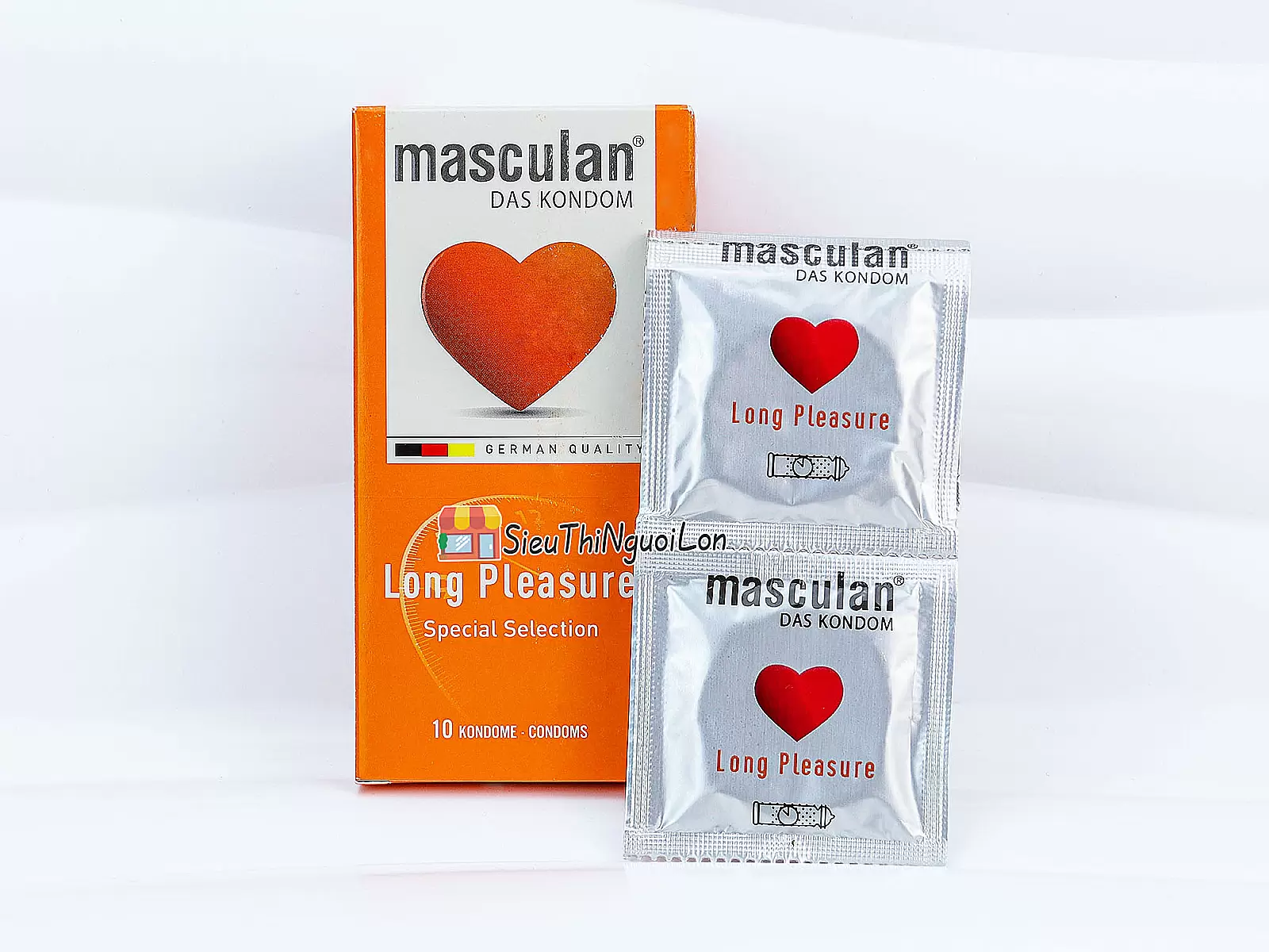 Bao cao su ấm nóng Masculan Long Pleasure