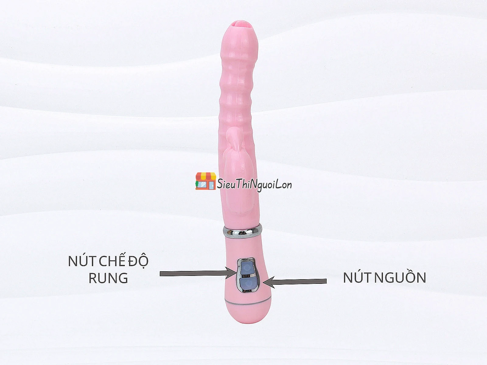 Cu giả rung 3 đầu đa năng – kích thích cùng lúc nhiều điểm