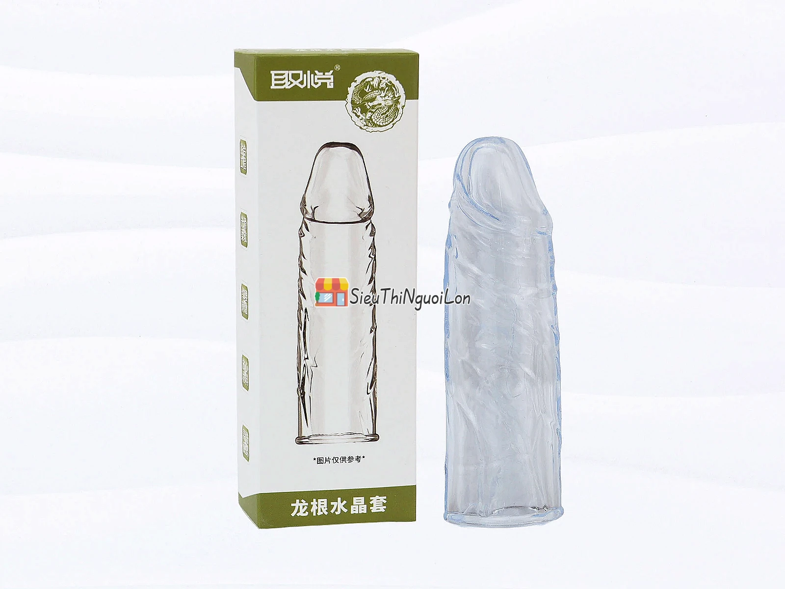 Bao đôn dên trơn trong suốt – tăng kích thước nhẹ