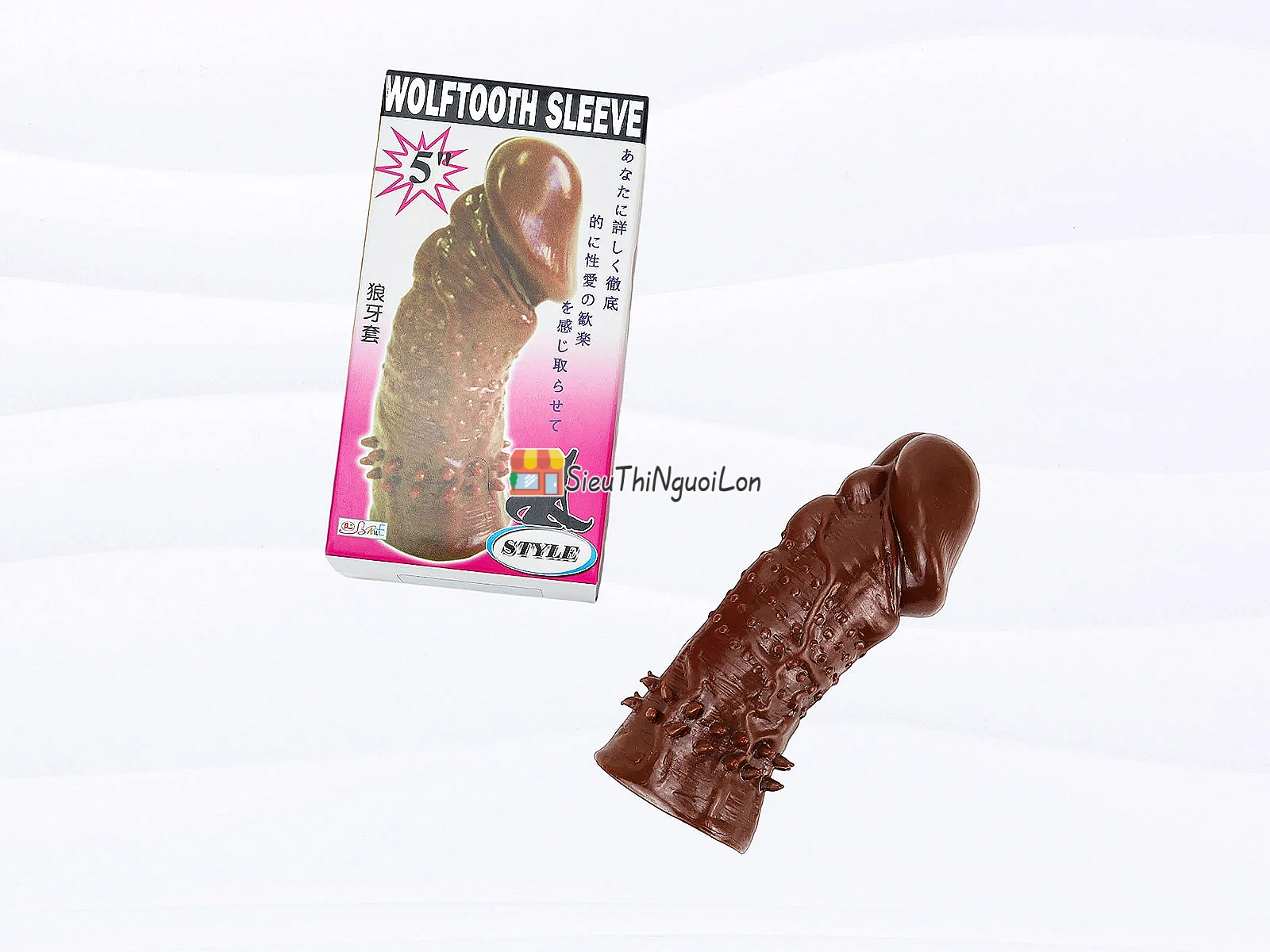 Bao cao su đôn dên Wolf Tooth Sleeve siêu mềm
