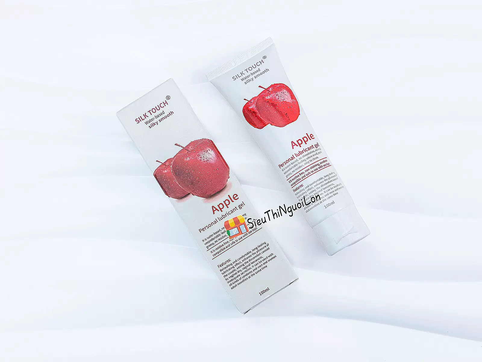 Gel bôi trơn hương táo Silk Touch 100ml