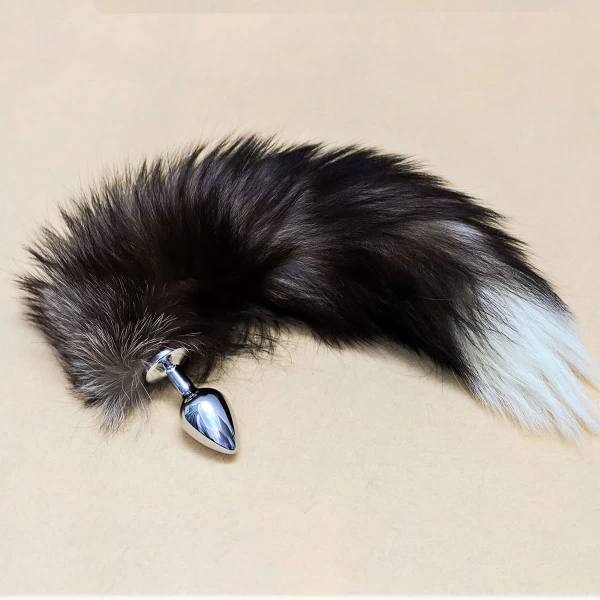 Đồ chơi kích thích hậu môn đuôi sói inox loại đẹp