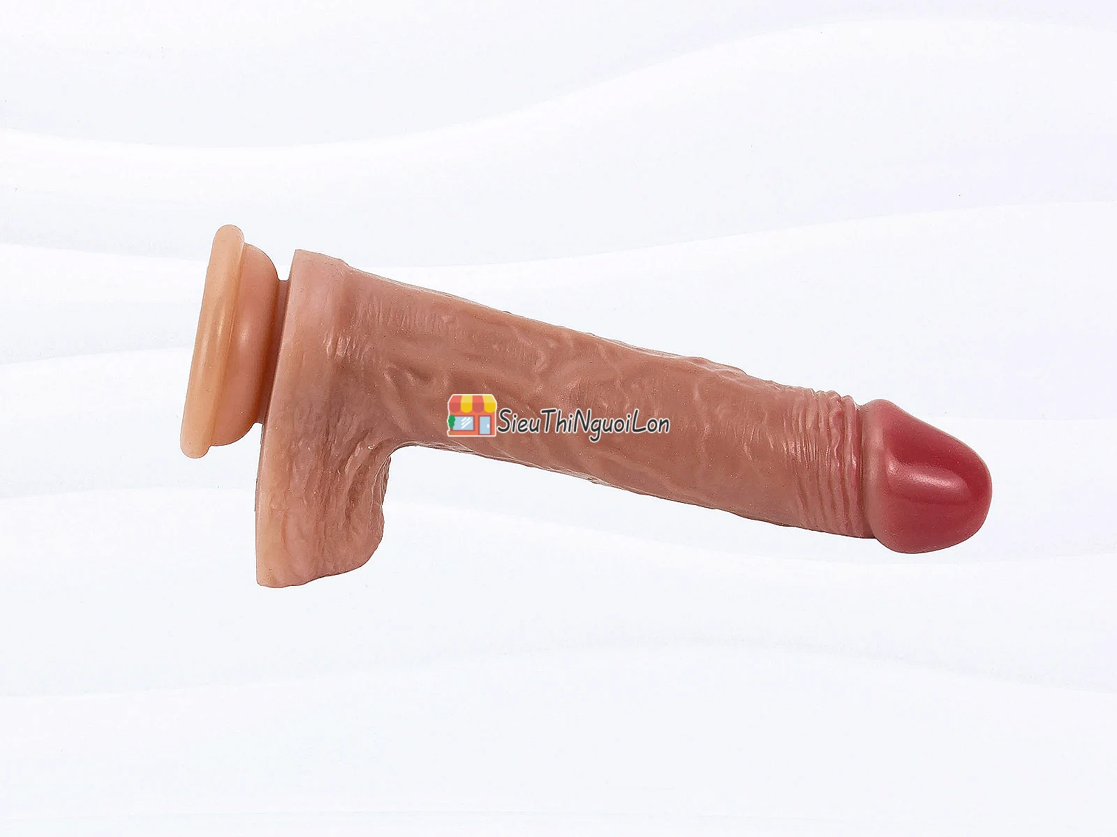 Cu giả có đế size to gân guốc tăng cường kích thích