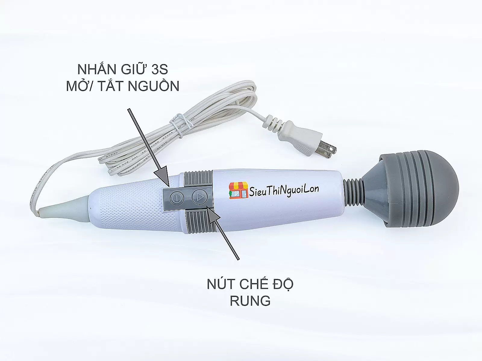 Máy massage Handy rung cực mạnh cắm điện trực tiếp