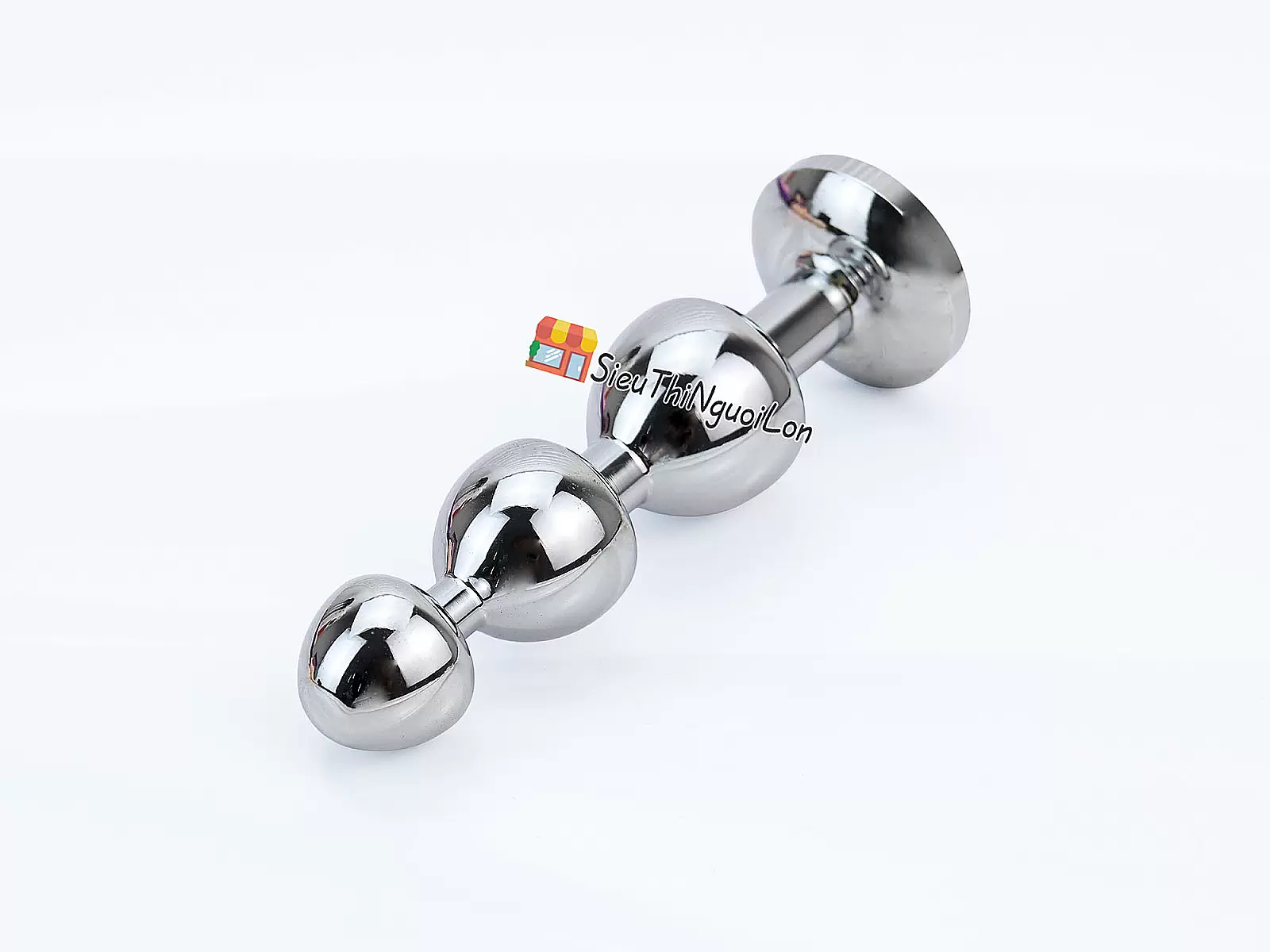 Dụng cụ kích thích hậu môn 3 khấc inox