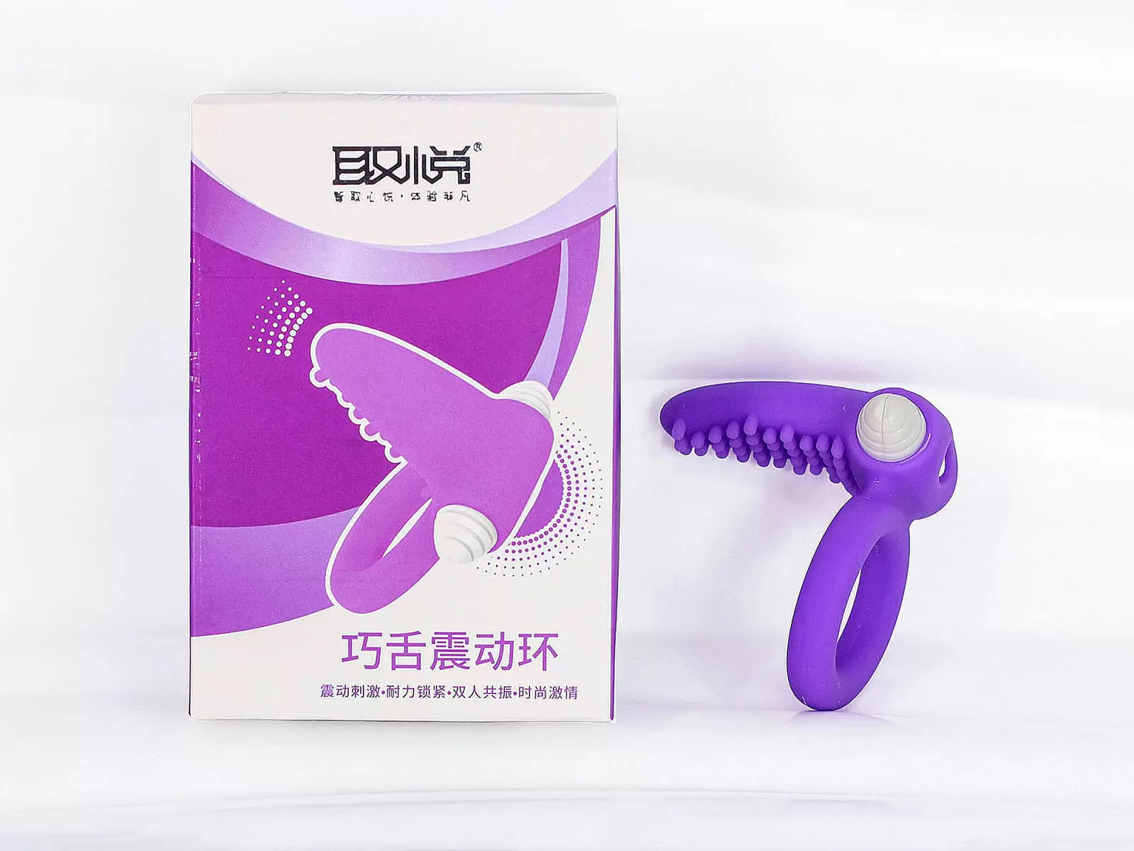 Nhẫn rung lưỡi liếm đeo dương vật – kích thích âm vật