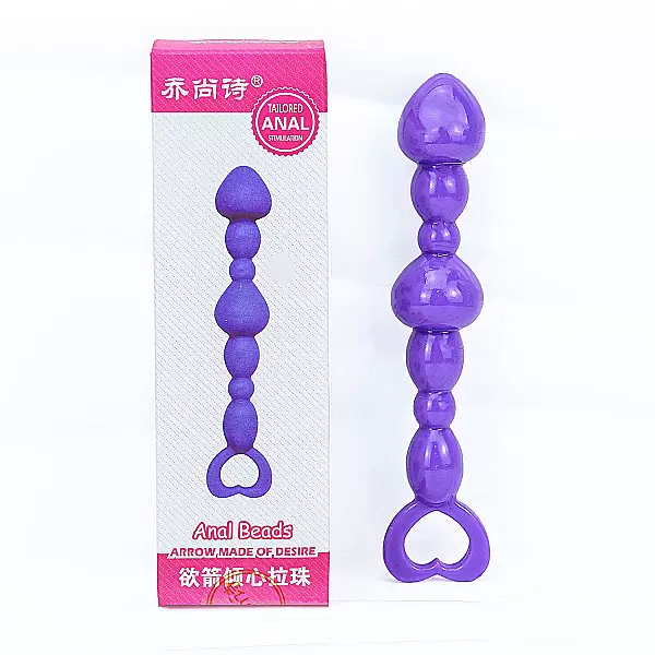 Plug silicon hậu môn hình trái tim – dễ thương an toàn