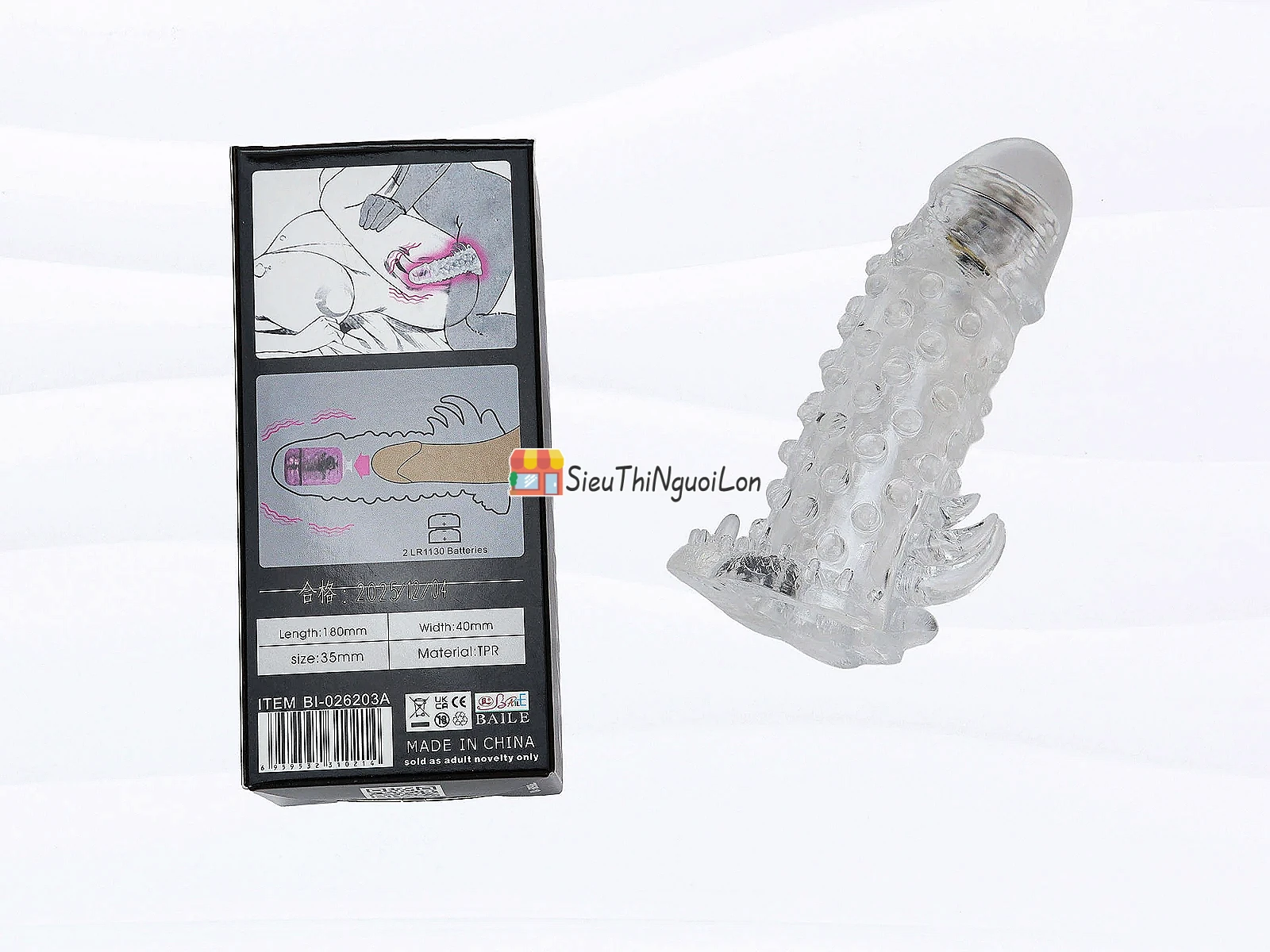 Bao cao su donzen bi Brave Man B6203A