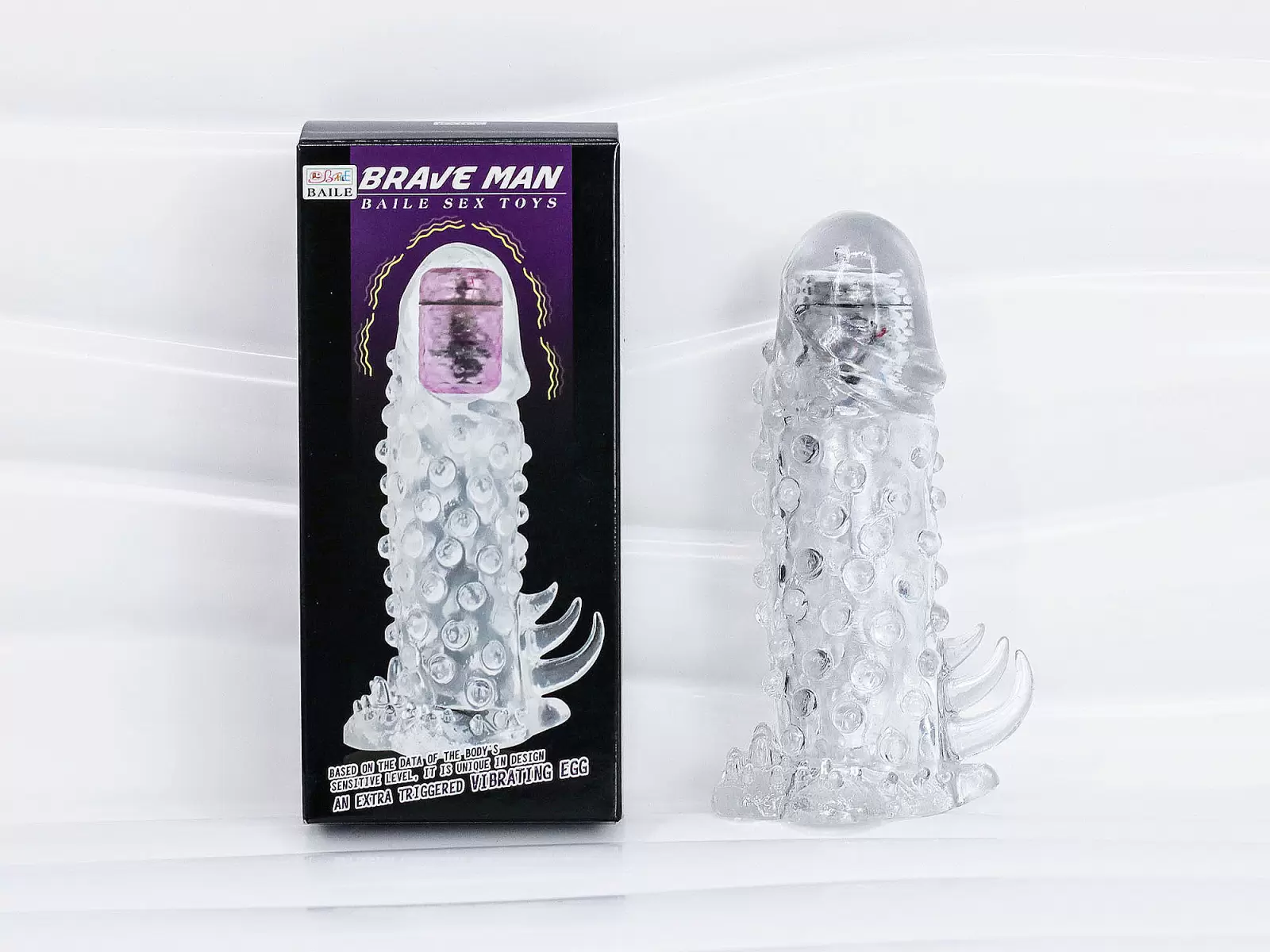 Bao đôn dên Brave Man B6203A có bi – silicon mềm