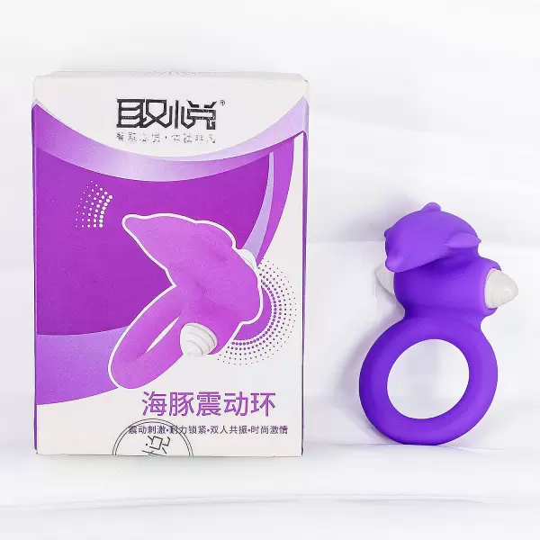 Nhẫn rung Dolphin đeo dương vật – rung đa tần mạnh