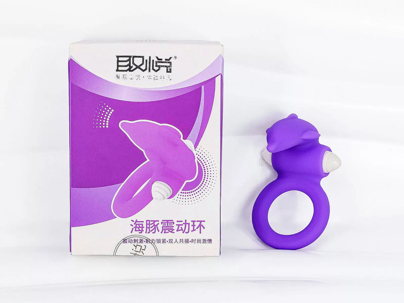 Nhẫn rung Dolphin đeo dương vật – rung đa tần mạnh