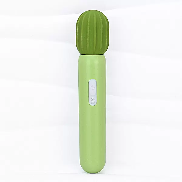 Máy rung Cactus cầm tay – pin sạc silicon cute
