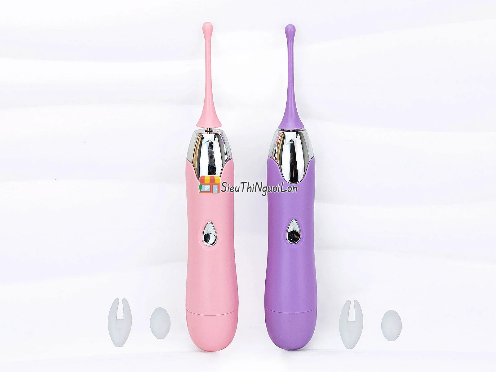 Máy rung điểm G Honey Bean – kèm 2 đầu phụ silicon