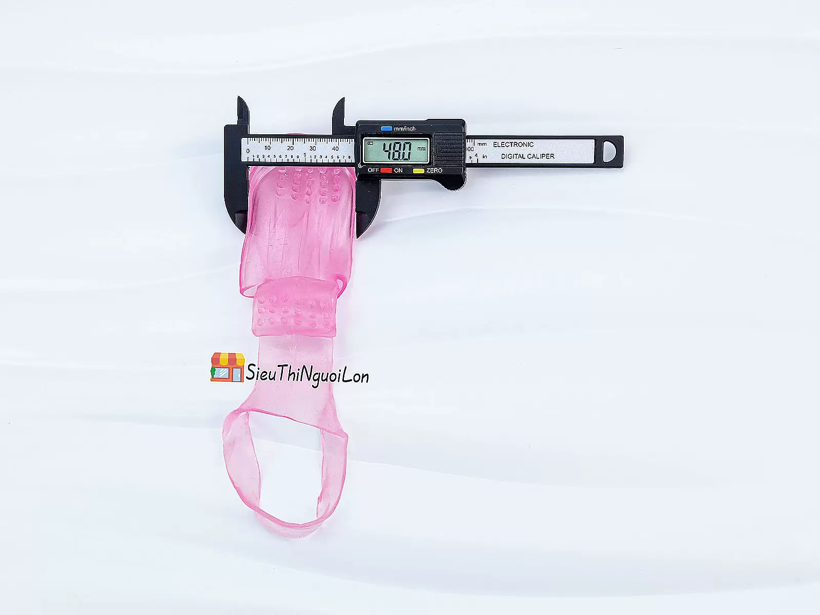 Bao silicone có rung đeo ngón tay kích thích vùng kín