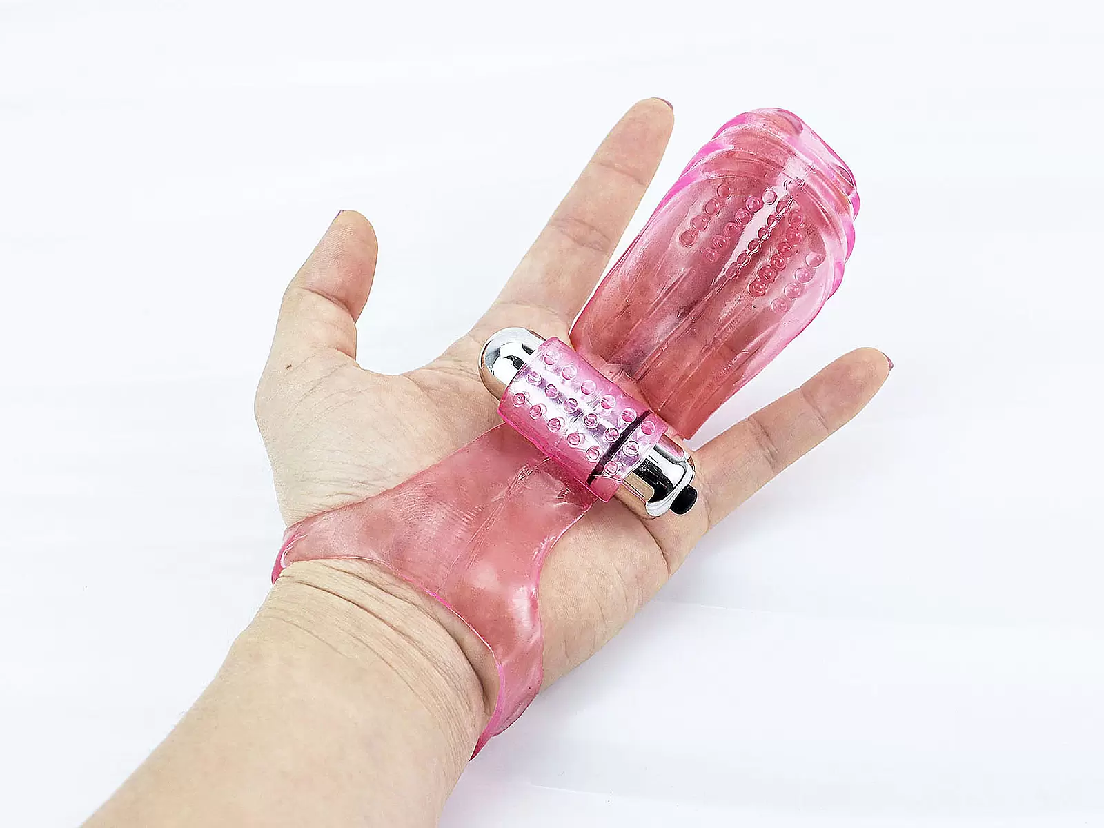 Bao silicon đeo ngón tay – massage vùng kín tiện lợi