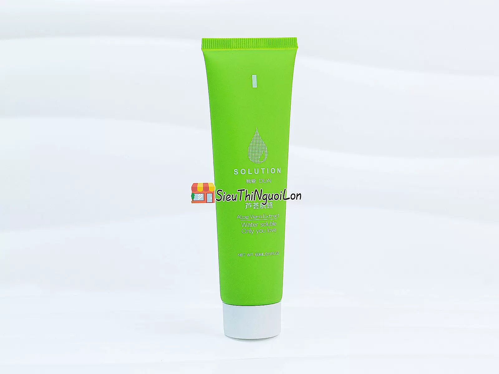 Gel bôi trơn gốc nước Solution xanh 60ml