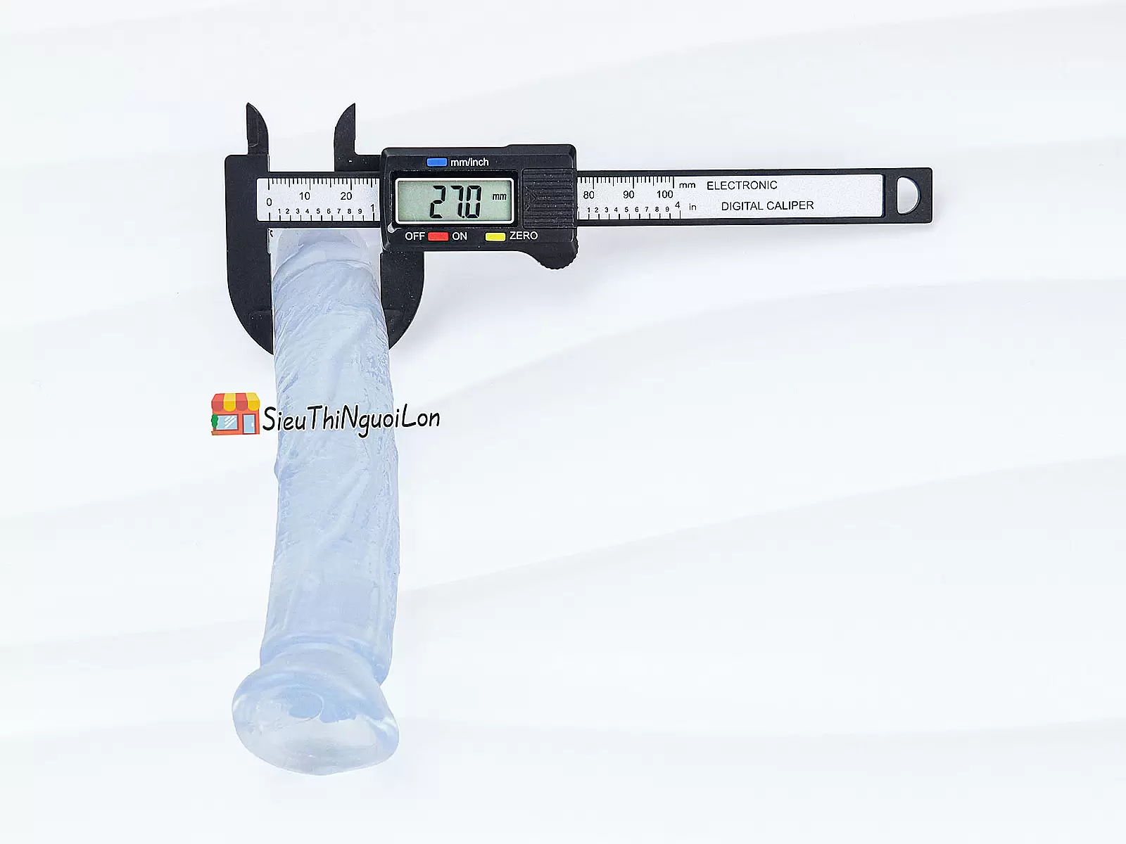 Cu giả có đế trong suốt cực sướng size nhỏ