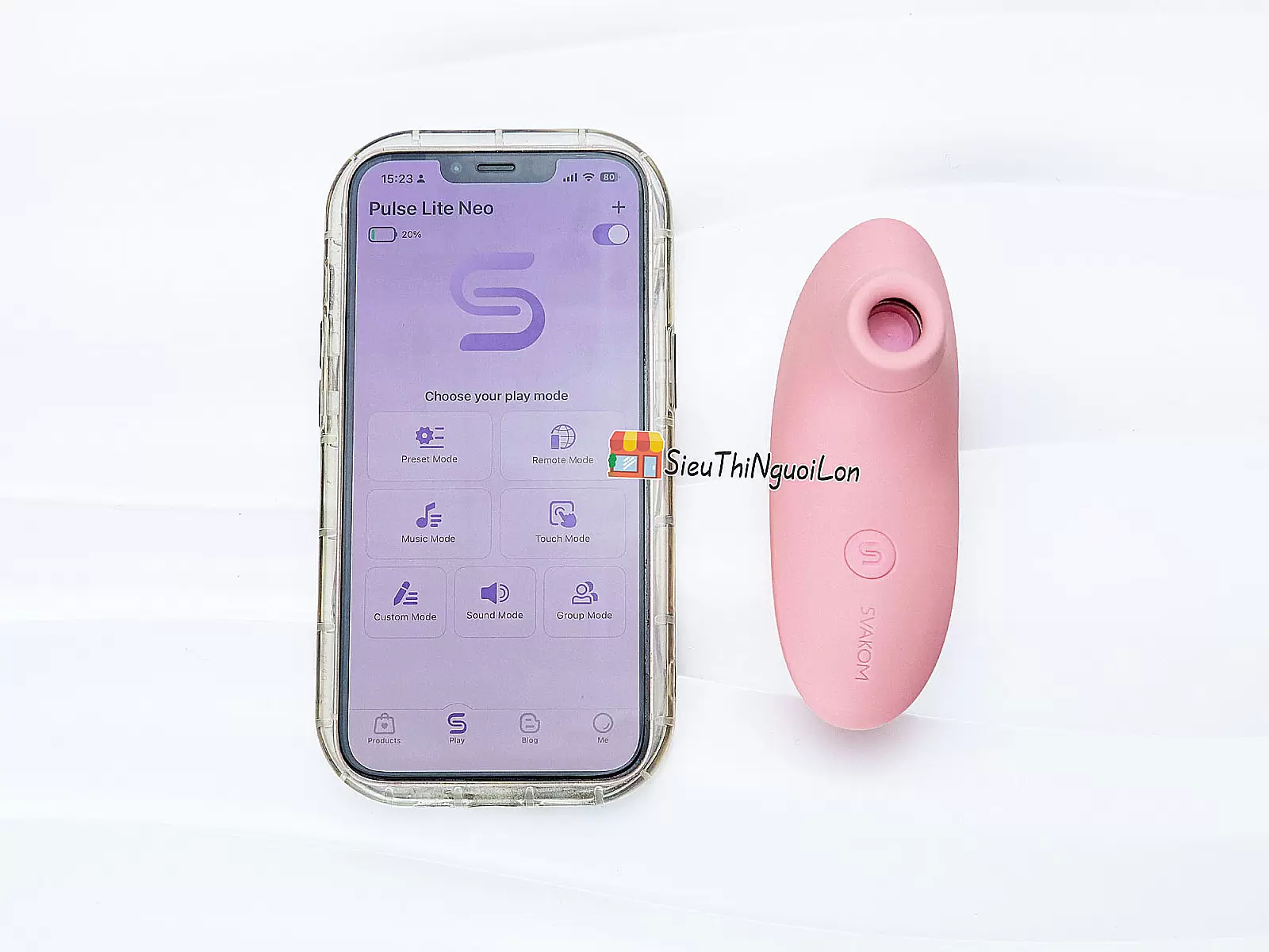 Máy bú hút Svakom Pulse Lite Neo điều khiển qua App