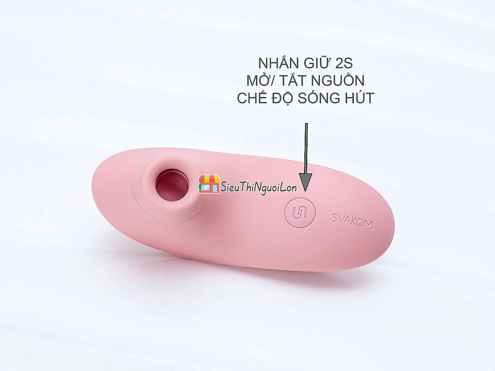 Máy bú hút Svakom Pulse Lite Neo – sóng hút, chỉnh qua App
