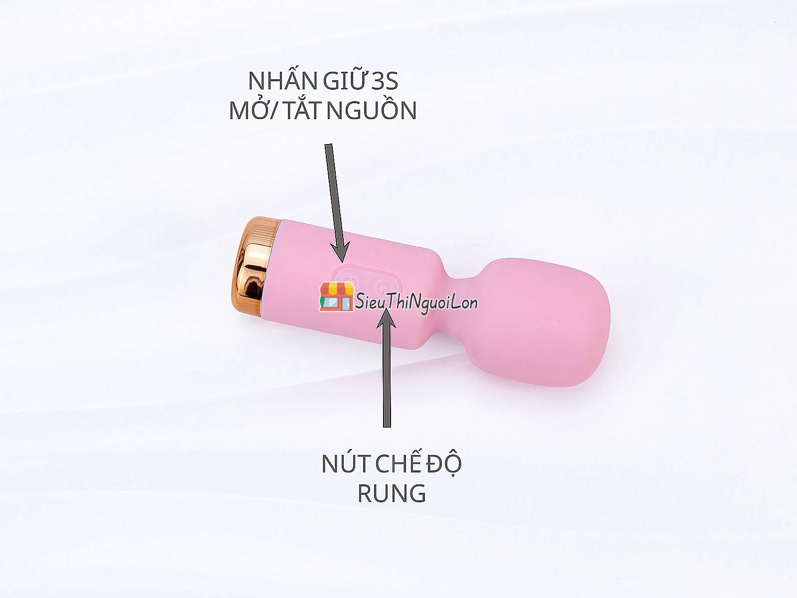 Máy massage điểm G Zhidou AV Stick – mini, đầu mềm mại