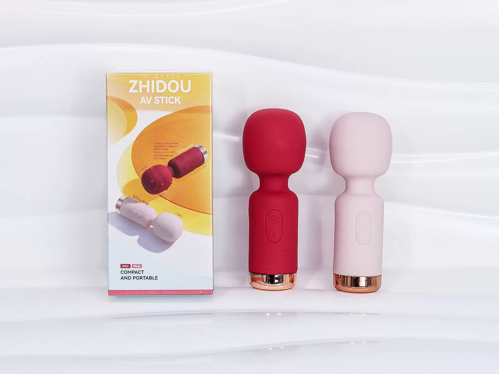 M&aacute;y massage điểm G Zhidou AV Stick nhỏ gọn mềm mại