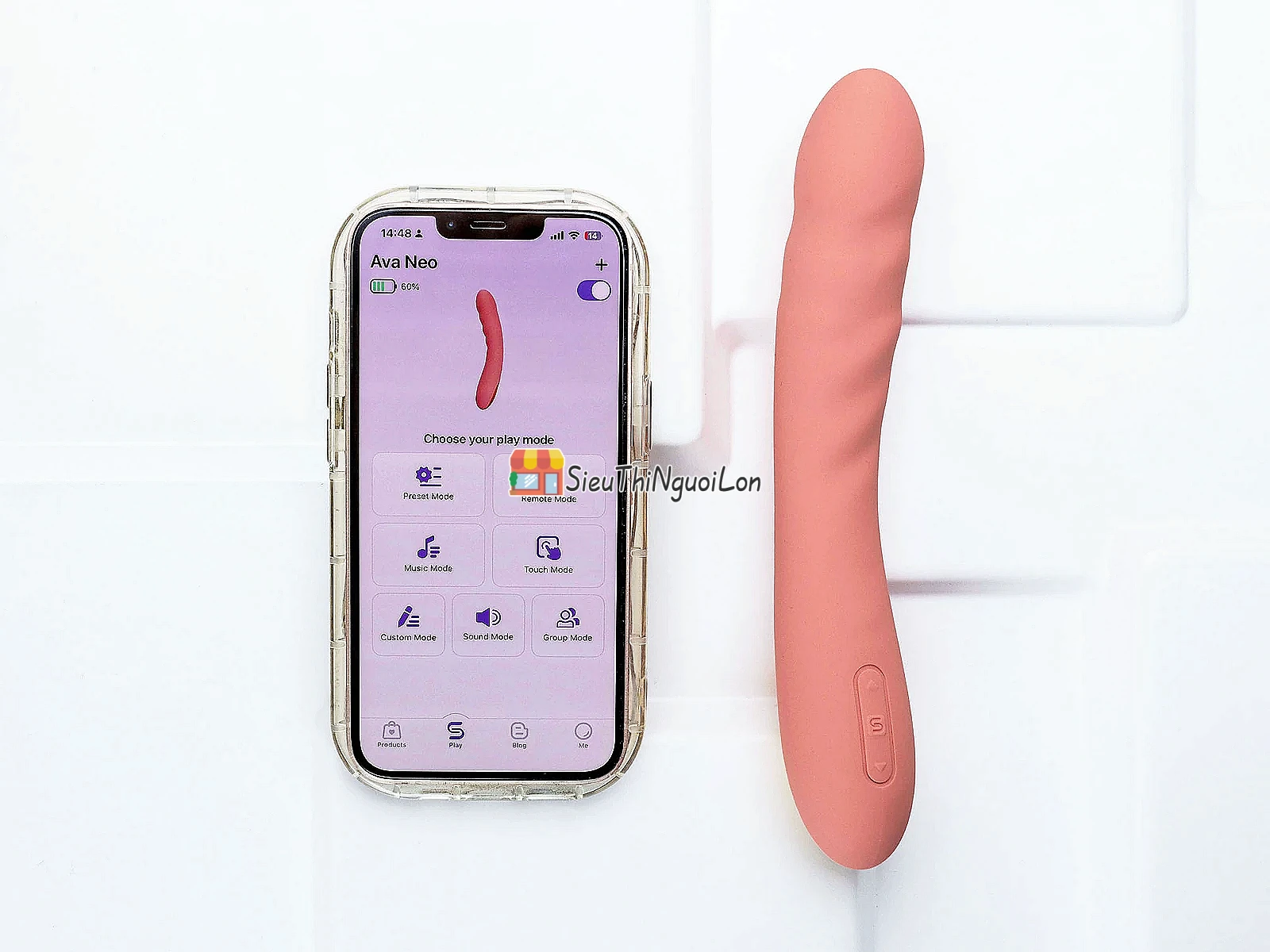 Máy massage Svakom Ava Neo – rung thụt, điều khiển qua App