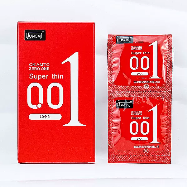 Bao cao su Juncai OK Amto Zero One Super Thin 10 bao