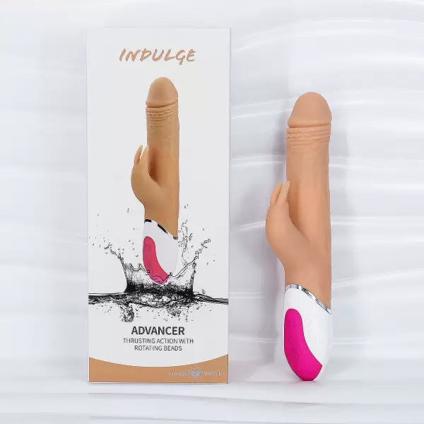 Dương vật giả đa năng Indulge Advancer rung thụt ngoáy