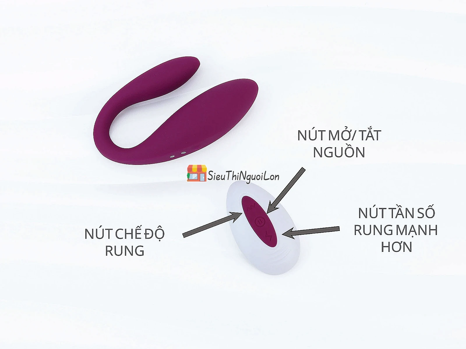 Trứng rung kích hậu IUUY Manyue – remote, 7 chế độ rung