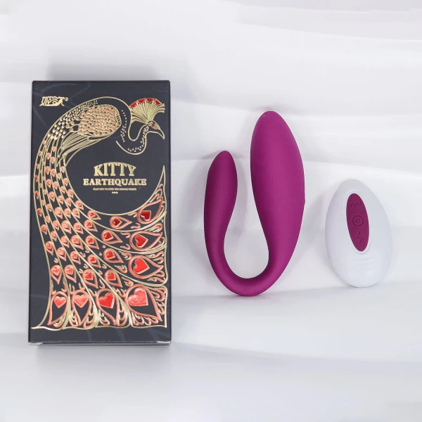 Trứng rung Kitty Earthquake kích hậu – remote điều khiển
