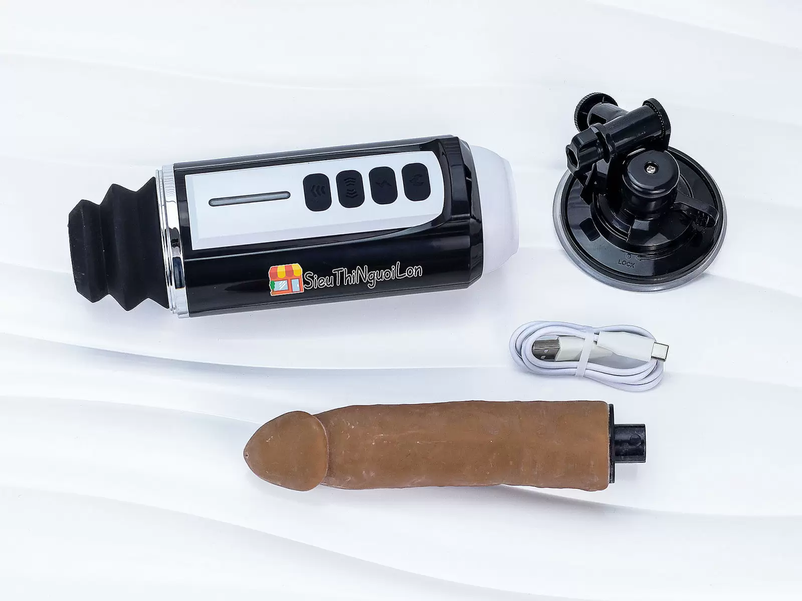 Máy thủ dâm có đế gắn tường Wolverine