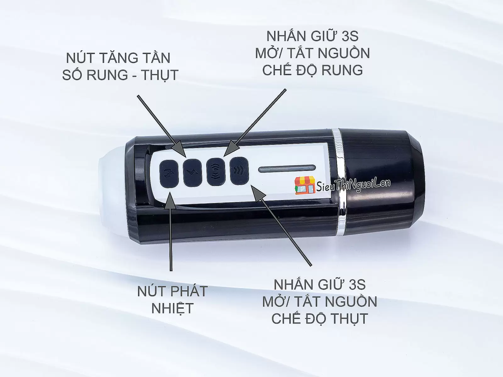 Máy thủ dâm có đế gắn tường Wolverine