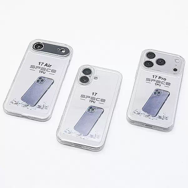 Ốp lưng TPU Space iPhone 16 – trong suốt nhẹ mỏng
