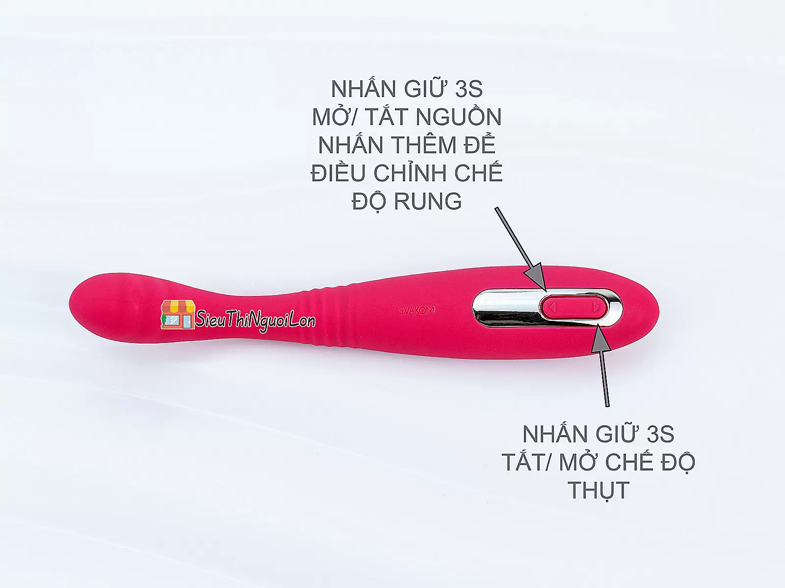 Máy massage ngón tay Svakom CiCi 2 rung kích thích điểm G nhập khẩu USA