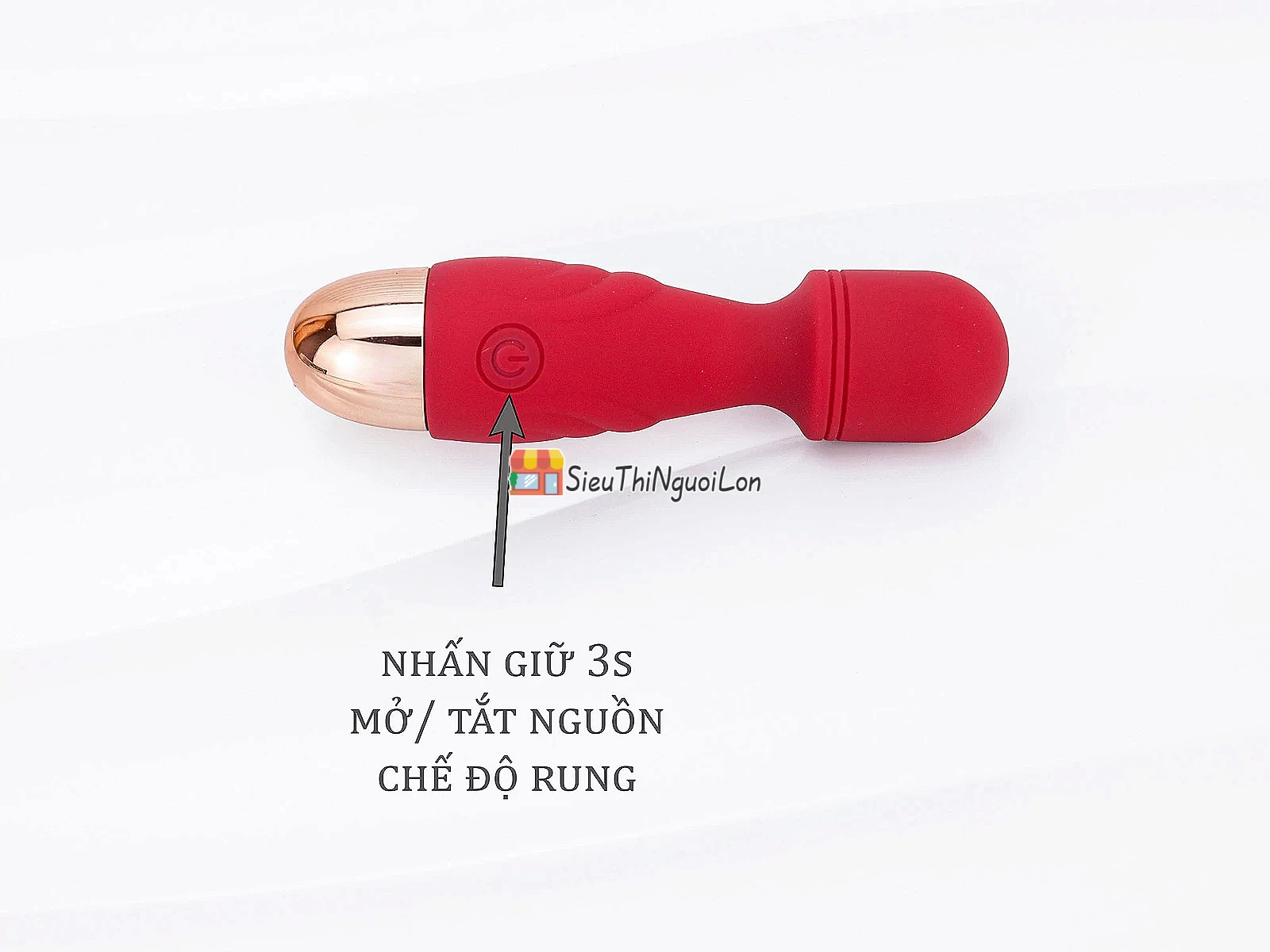 Máy massage điểm G mini kèm 4 đầu thay – nhỏ gọn, đa năng, sạc tiện lợi