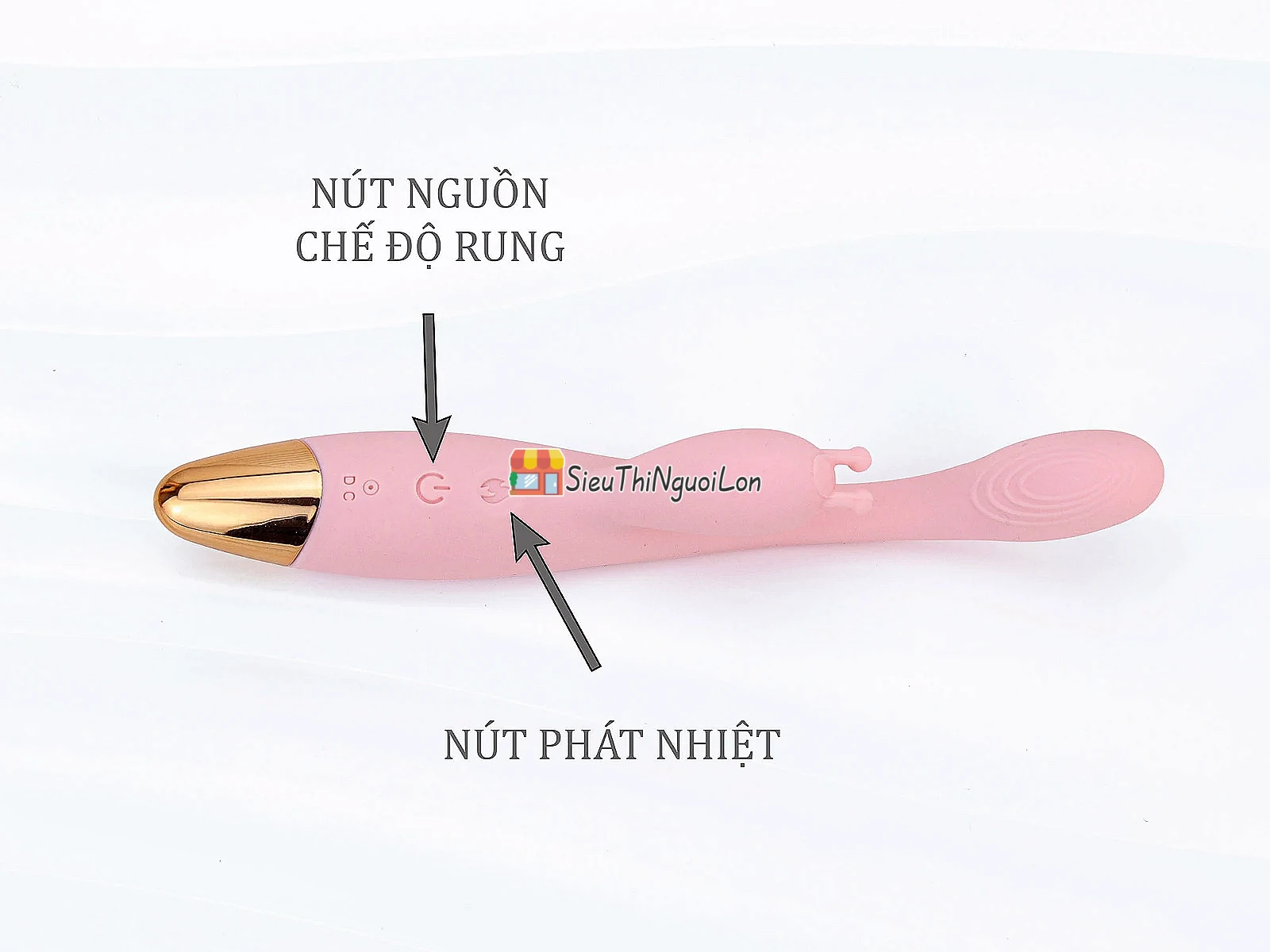 Máy mát xa có nhánh – nhiều chế độ rung, phát nhiệt