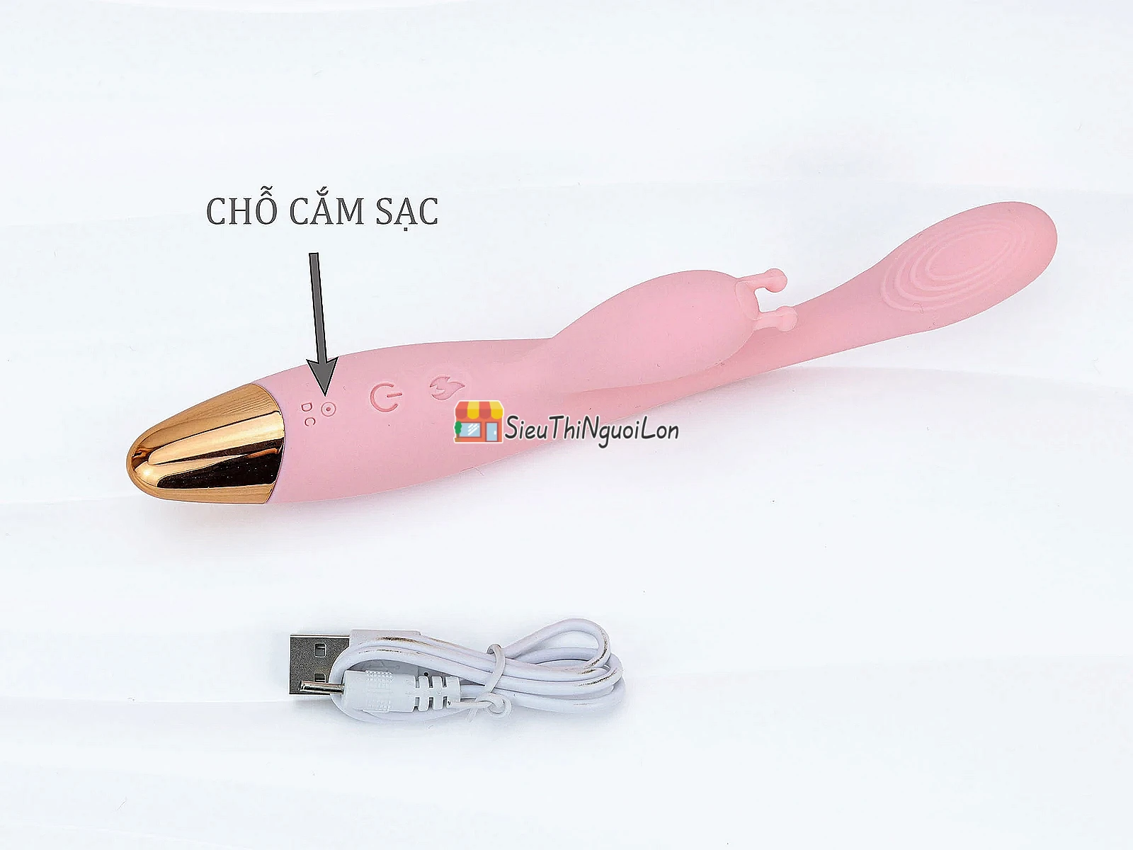 Máy mát xa có nhánh – nhiều chế độ rung, phát nhiệt