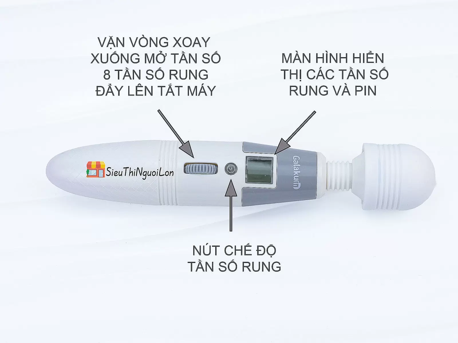 Máy massage điểm G Galakuin rung 8 chế độ