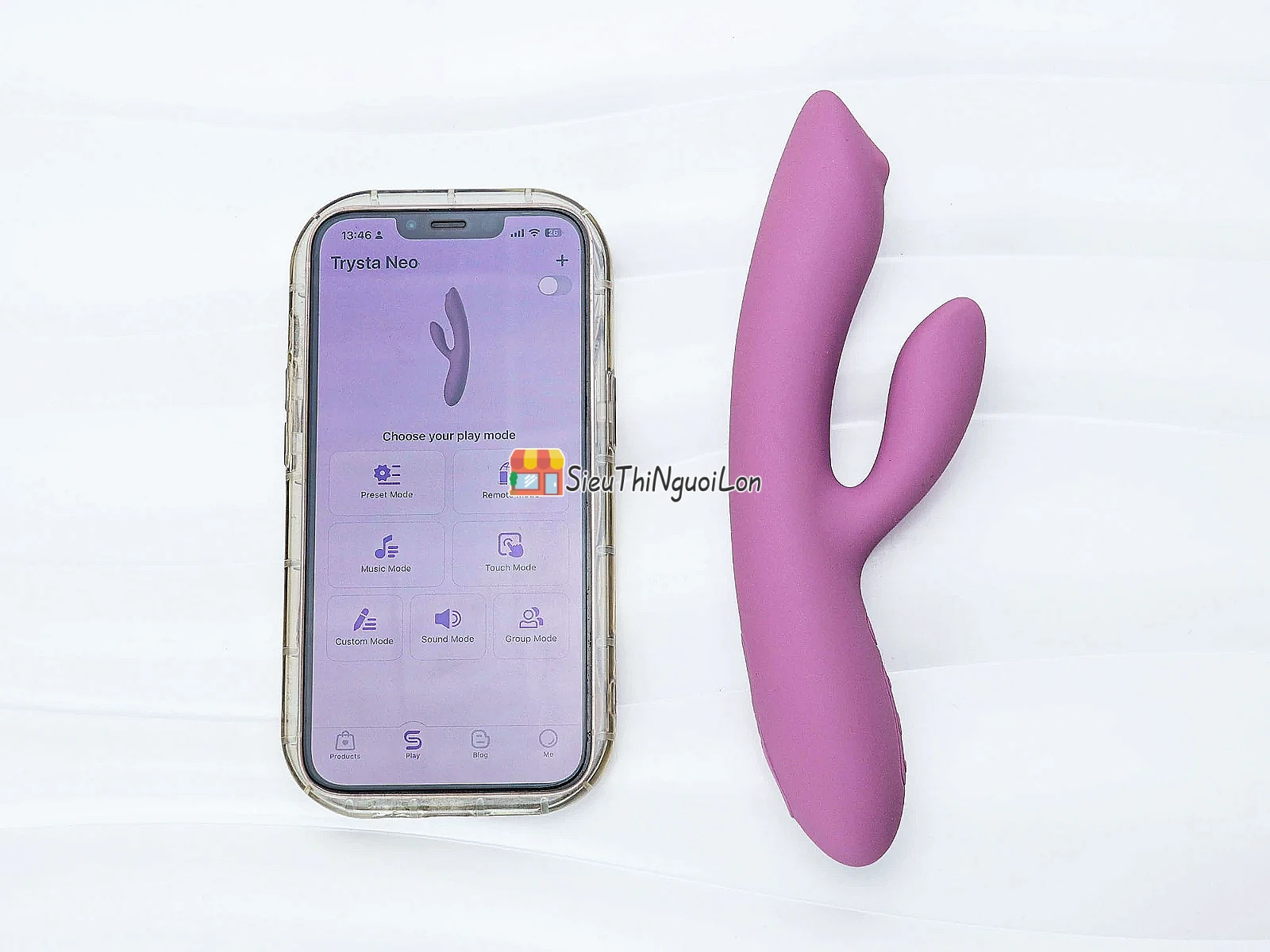 Máy mát xa điểm G Svakom Trysta Neo – bi lăn, kết nối App